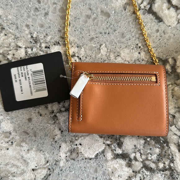 NWT authentic MCM mini micro wallet crossbody - GORGEOUS - Picture 9 of 11